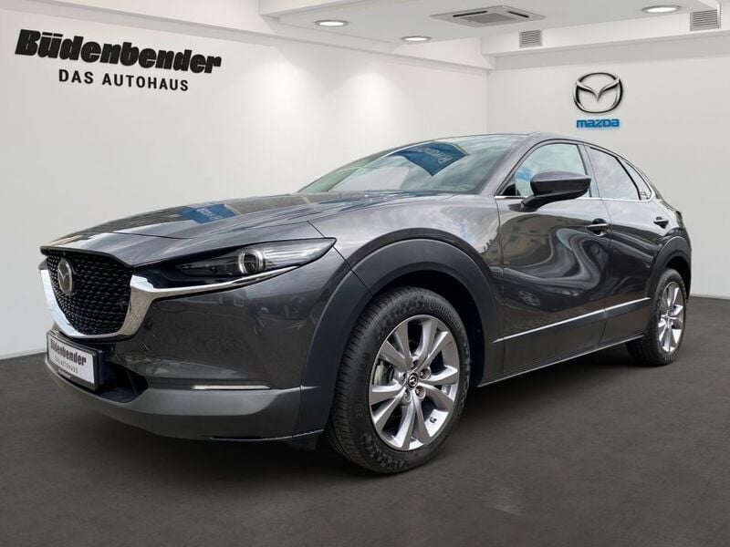 Grau Gebraucht 2021 Mazda CX-30 Selection SUV | 19.443 € (Fairer Preis) - Bild 1/4