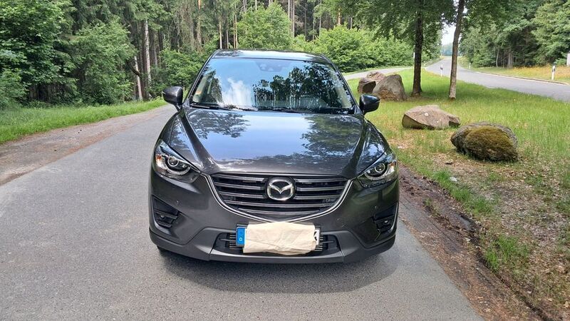 Grau Gebraucht 2015 Mazda CX-5 Sports-Line SUV | 13.300 € (Fairer Preis) - Bild 1/4