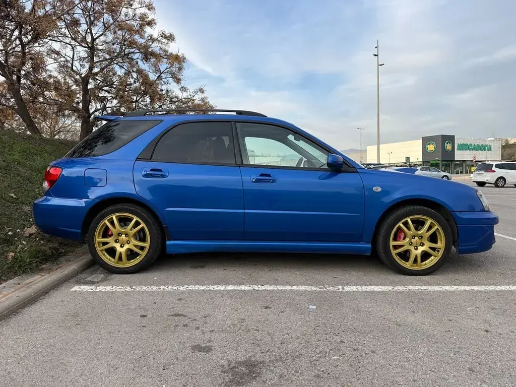 Gebraucht Subaru Impreza 224 PS (164 kW) 2004 Blau Limousine