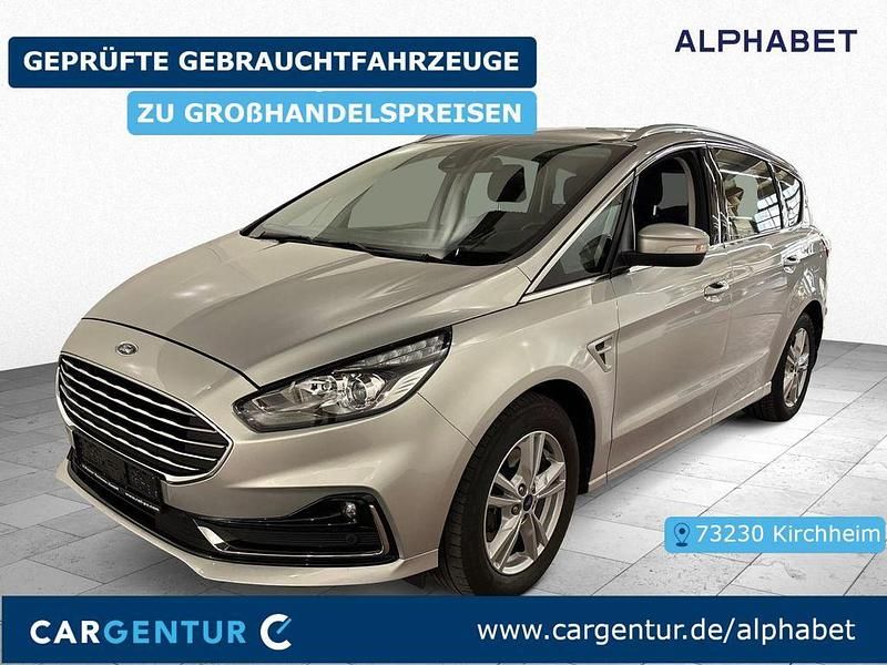 Polarsilber Gebraucht 2022 Ford S-MAX Titanium Van / Kleinbus | 17.907 € (Fairer Preis) - Bild 1/2