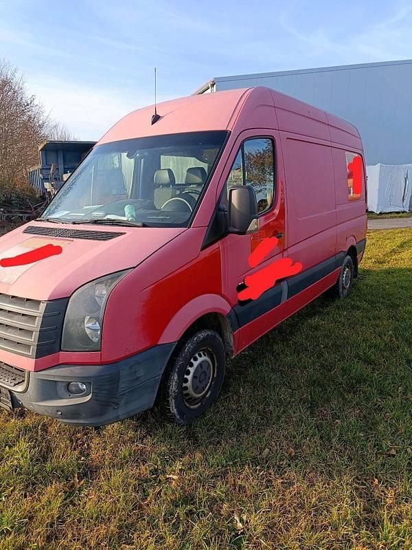 Rot Gebraucht 2013 VW Crafter Van | 5.500 € (Superpreis) - Bild 1/4