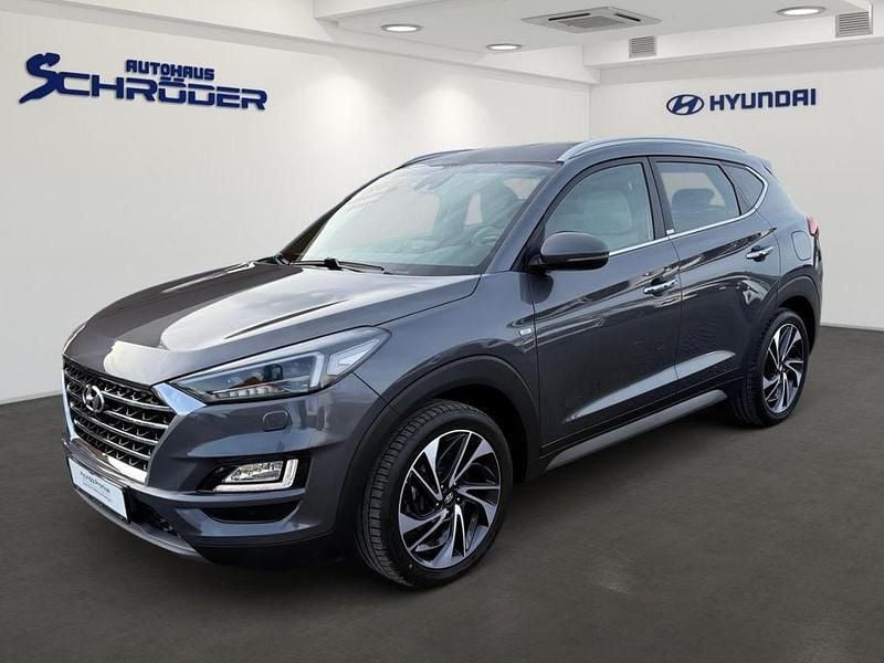Grau Gebraucht 2020 Hyundai Tucson Premium SUV | 23.990 € (Fairer Preis) - Bild 1/4