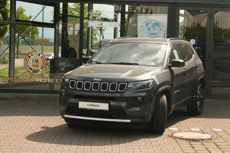 Grau Gebraucht 2023 Jeep Compass Limited SUV | 30.990 € (Fairer Preis) - Bild 1/4