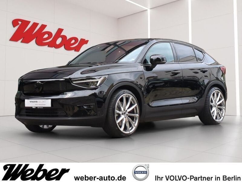 Schwarz Gebraucht 2022 Volvo C40 Ultimate SUV | 44.890 € (Fairer Preis) - Bild 1/4