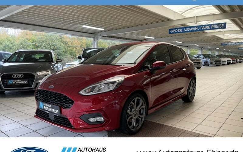 Rot Gebraucht 2020 Ford Fiesta ST-Line Kleinwagen | 15.976 € (Guter Preis) - Bild 1/3
