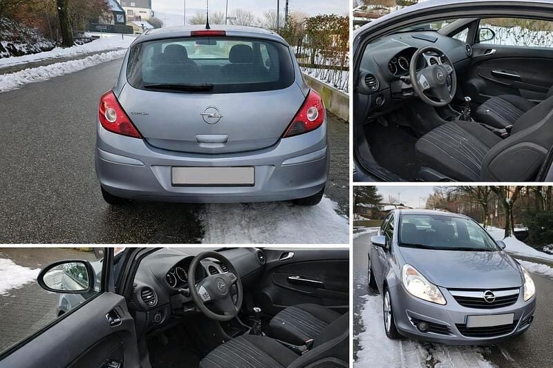 Gebraucht Opel Corsa Edition 80 PS (58 kW) 2009 Silber Kleinwagen