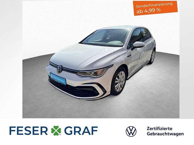 Pure white Gebraucht 2024 VW Golf VIII R-line Limousine | 28.440 € (Guter Preis) - Bild 1/1
