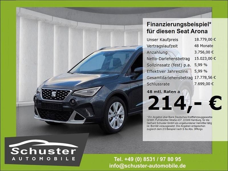 Grau Gebraucht 2024 Seat Arona Xperience SUV | 18.779 € (Guter Preis) - Bild 1/4