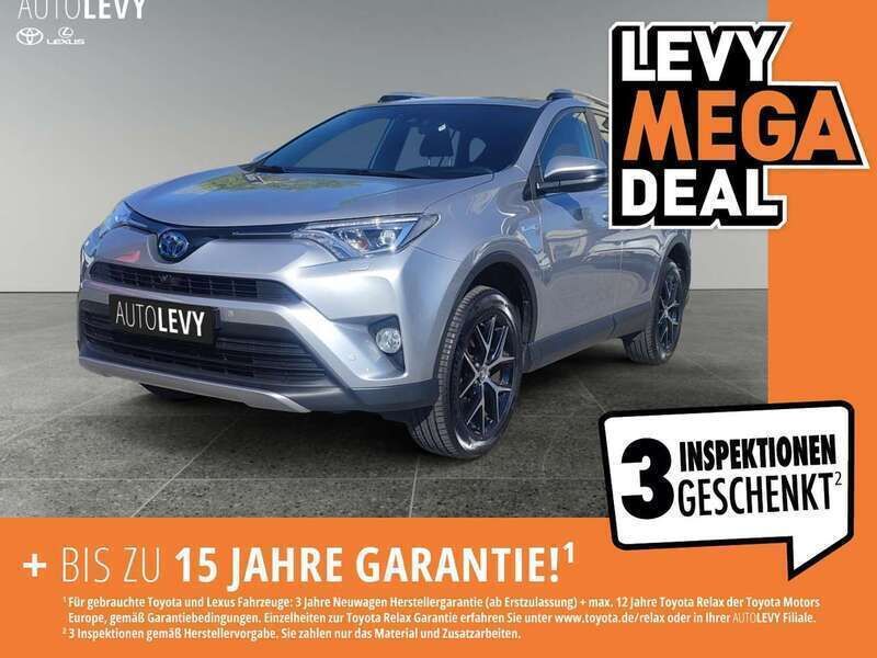 Silber Gebraucht 2018 Toyota RAV4 Hybrid Style SUV | 22.867 € (Fairer Preis) - Bild 1/4