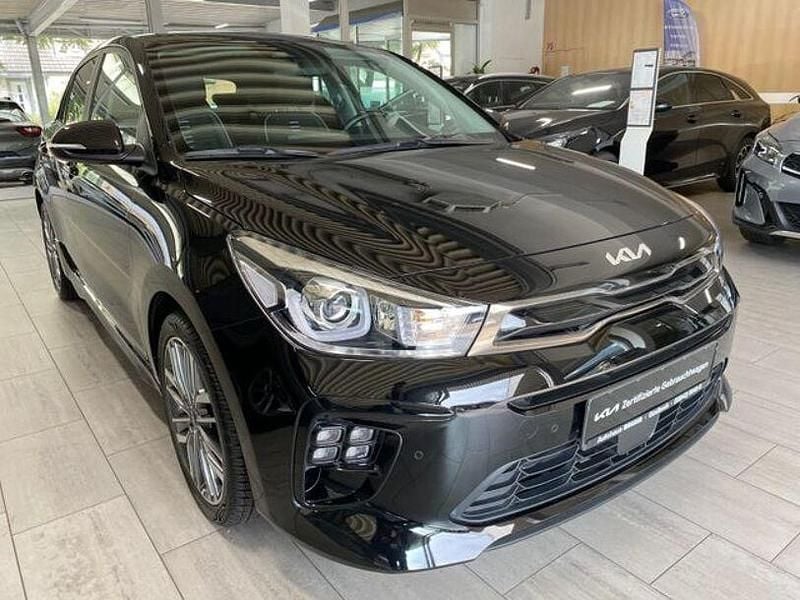Schwarz Gebraucht 2023 Kia Rio GT-Line Kleinwagen | 15.990 € (Guter Preis) - Bild 1/4