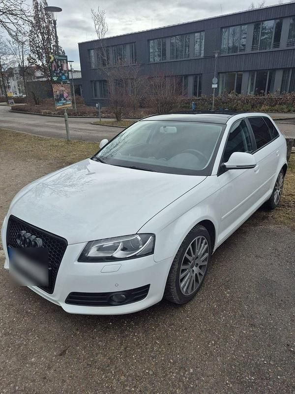 Gebraucht Audi A3 Sportback 160 PS (117 kW) 2008 Weiß Kleinwagen