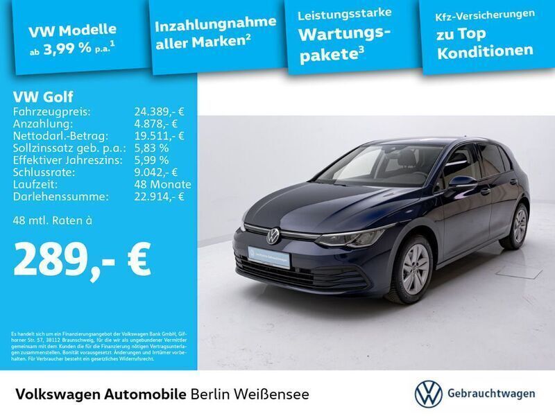 Othercolor Gebraucht 2024 VW Golf VIII Life Kleinwagen | 24.389 € (Superpreis) - Bild 1/4
