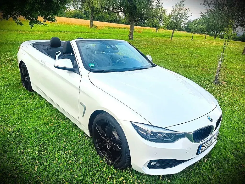 Gebraucht BMW 420 Cabriolet Advantage 184 PS (135 kW) 2020 Weiß Cabrio