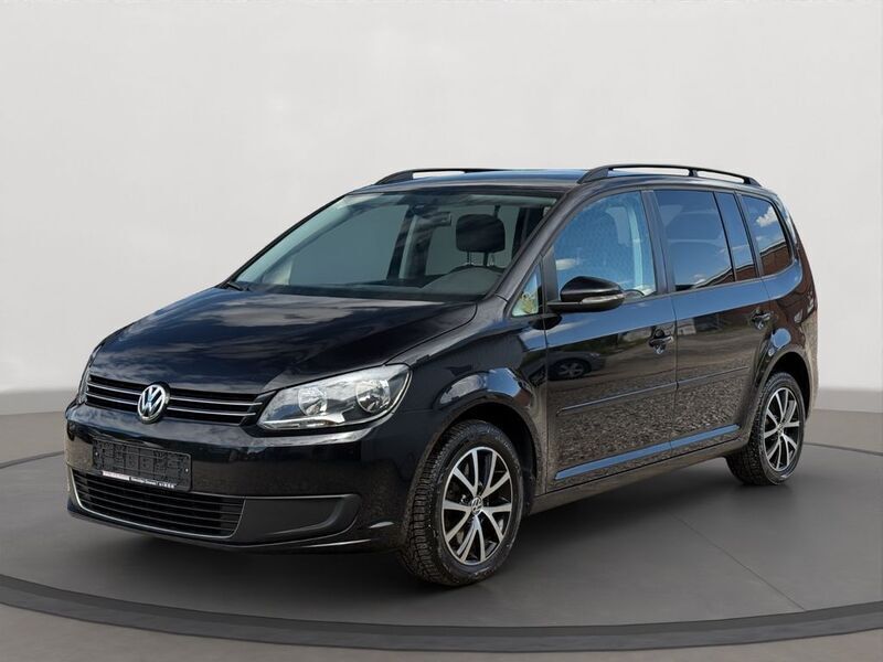 Schwarz Gebraucht 2012 VW Touran Comfortline Van / Kleinbus | 8.390 € (Fairer Preis) - Bild 1/4