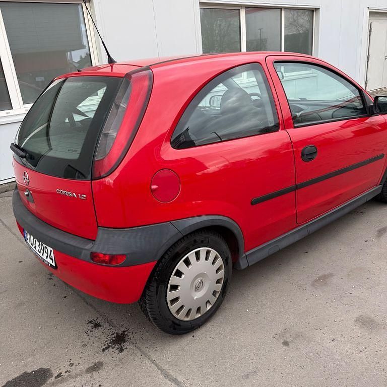 Gebraucht Opel Corsa 75 PS (55 kW) 2002 Rot Kleinwagen
