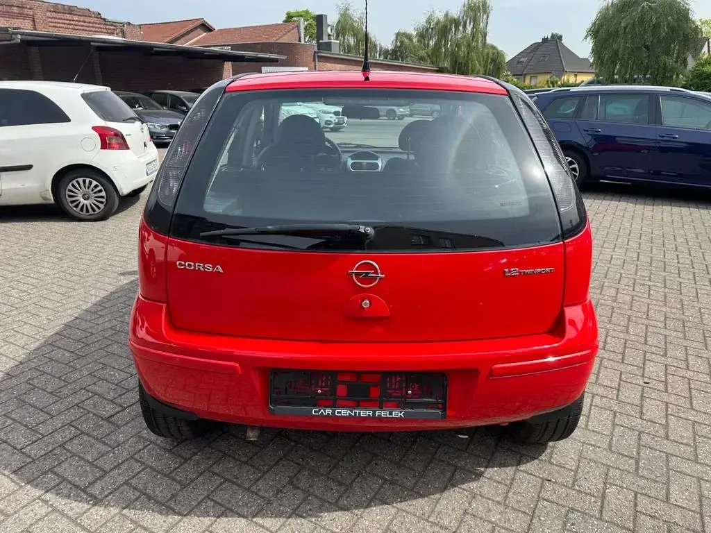 Gebraucht Opel Corsa Edition 80 PS (58 kW) 2006 Rot Kleinwagen