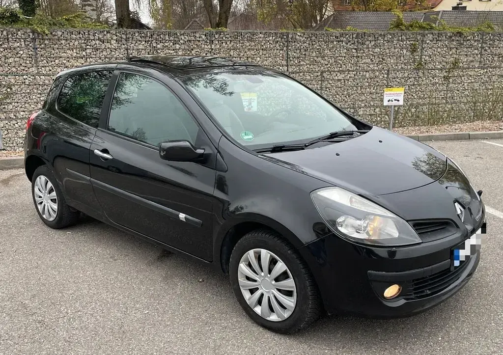 Gebraucht Renault Clio II Initiale 101 PS (74 kW) 2008 Schwarz Limousine