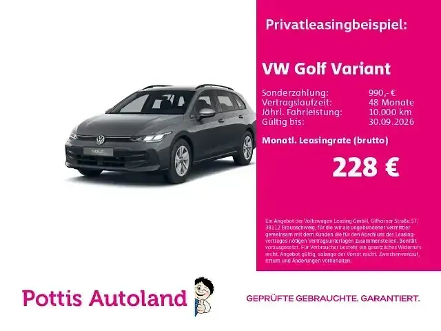 Gebraucht VW Golf VIII Life 116 PS (85 kW) 2025 Kombi