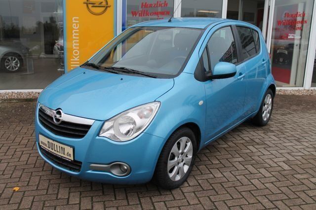 Gebraucht Opel Agila Edition 86 PS (63 kW) 2009 Blau Kleinwagen