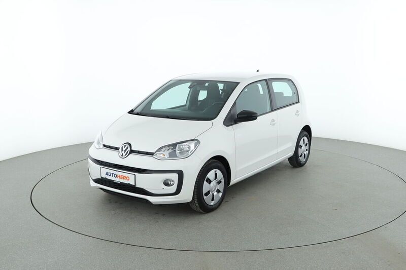 Weiß Gebraucht 2017 VW up! CLUB Kleinwagen | 8.140 € (Guter Preis) - Bild 1/4
