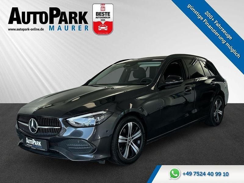 Grau Gebraucht 2022 Mercedes C220 Avantgarde Limousine | 25.498 € (Guter Preis) - Bild 1/4