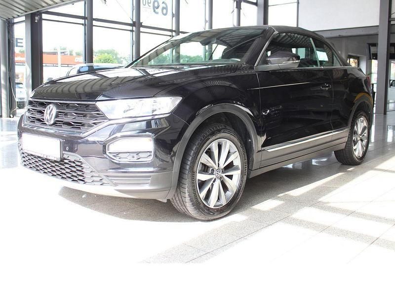 Schwarz Gebraucht 2020 VW T-Roc Cabriolet Style Cabrio | 19.870 € (Fairer Preis) - Bild 1/4