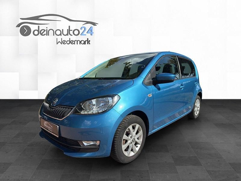 Blau Gebraucht 2019 Skoda Citigo Style Kleinwagen | 10.900 € (Teuer) - Bild 1/4