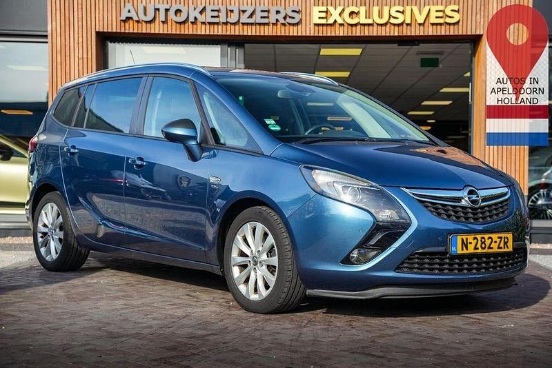 Blau Gebraucht 2013 Opel Zafira Tourer Van / Kleinbus | 5.849 € (Fairer Preis) - Bild 1/4
