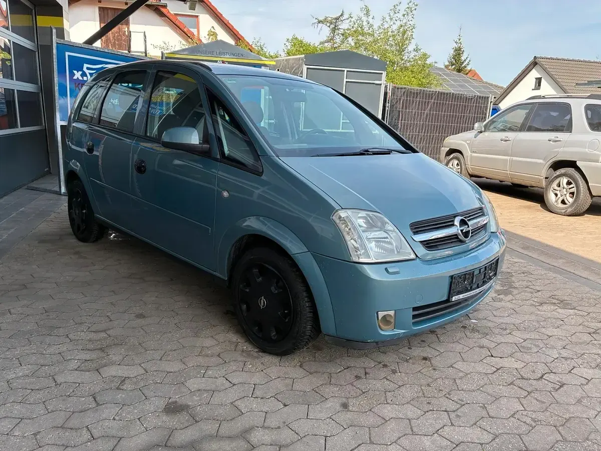 Gebraucht Opel Meriva 100 PS (73 kW) 2005 Grün Van / Kleinbus