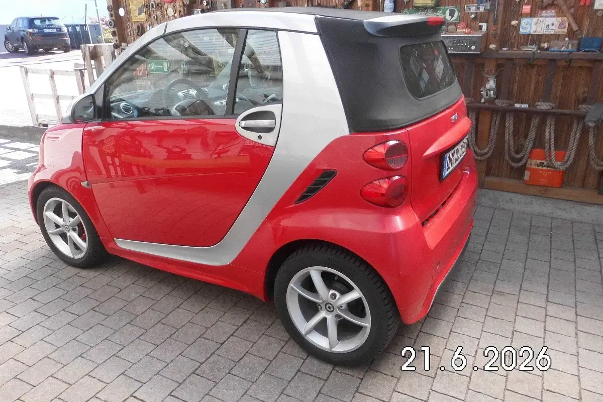 Gebraucht Smart ForTwo Cabrio 2012 Rot Cabrio