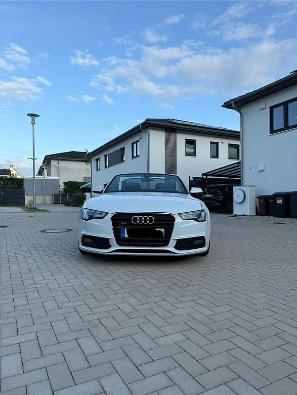 Gebraucht Audi A5 Cabriolet S-Line 245 PS (180 kW) 2012 Weiß Cabrio