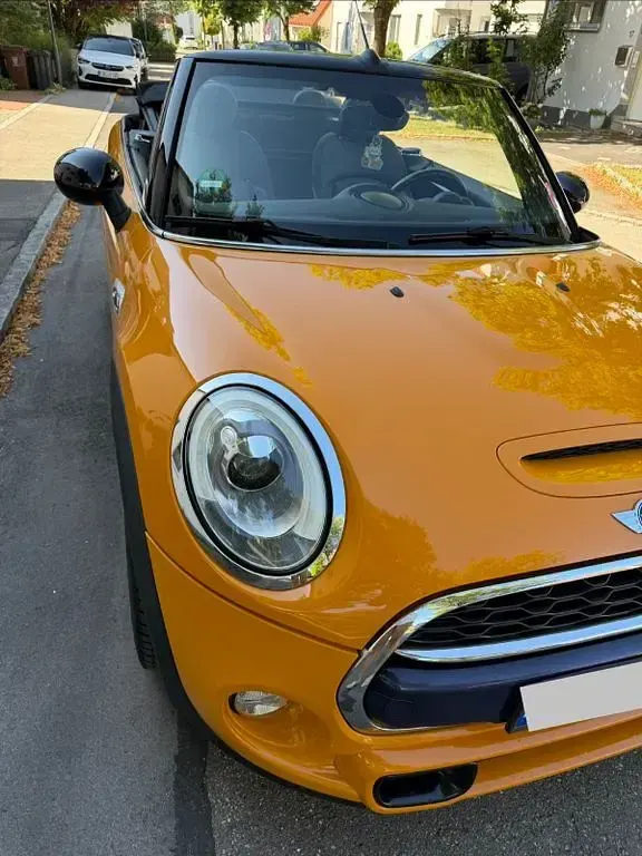 Gebraucht Mini Cooper S Cabriolet 192 PS (141 kW) 2016 Orange Cabrio