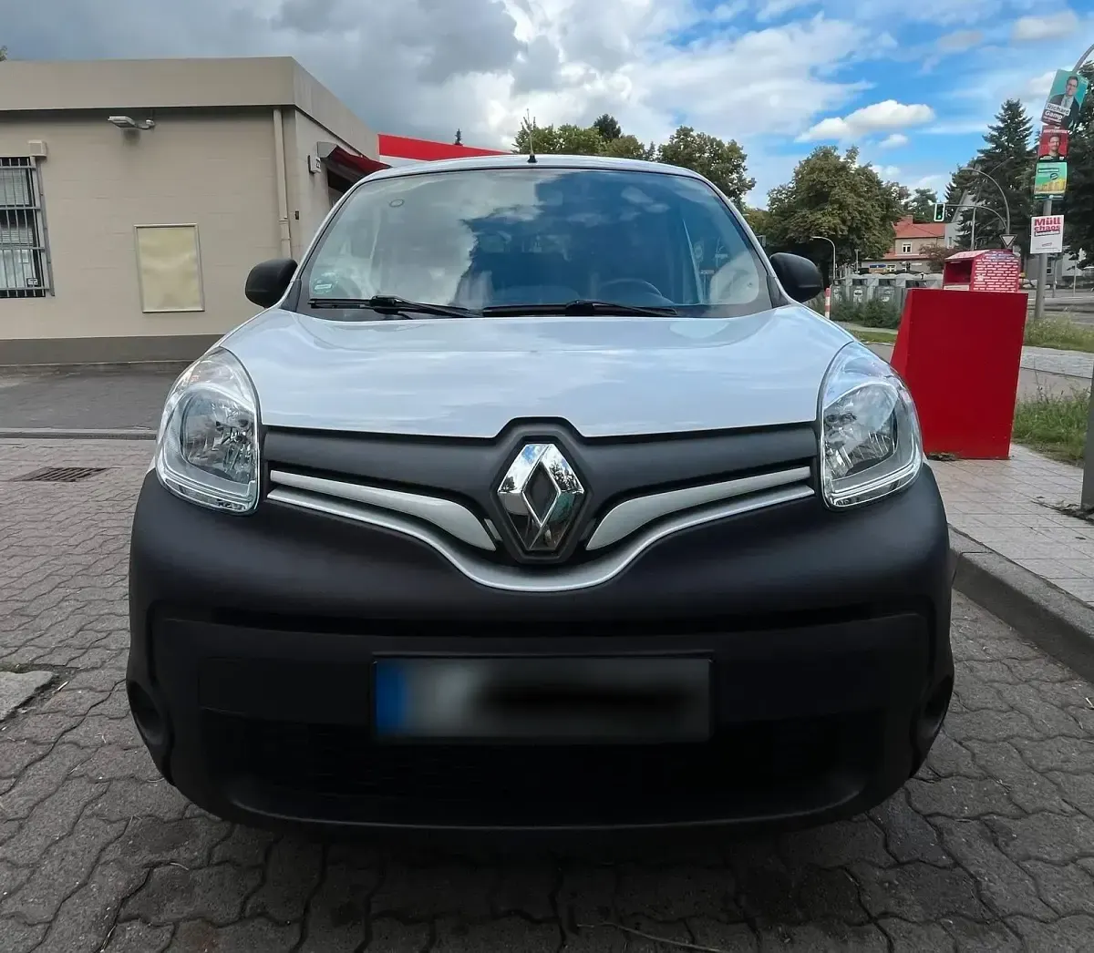 Gebraucht Renault Kangoo 90 PS (66 kW) 2017 Weiß Van / Kleinbus