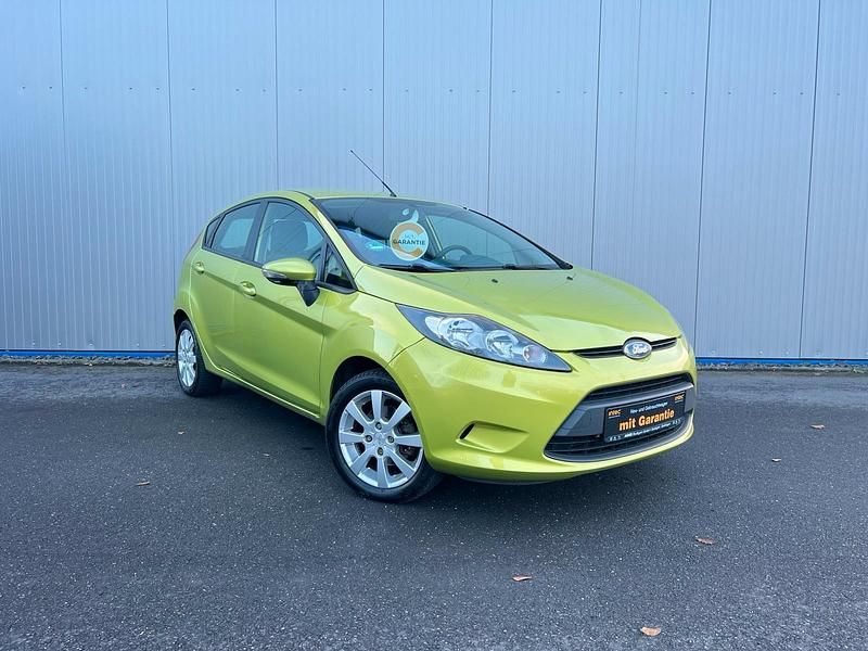 Gebraucht Ford Fiesta 82 PS (60 kW) 2009 Grün Kleinwagen