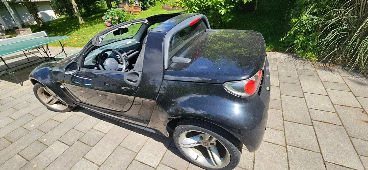 Gebraucht Smart Roadster 61 PS (44 kW) 2003 Schwarz Cabrio