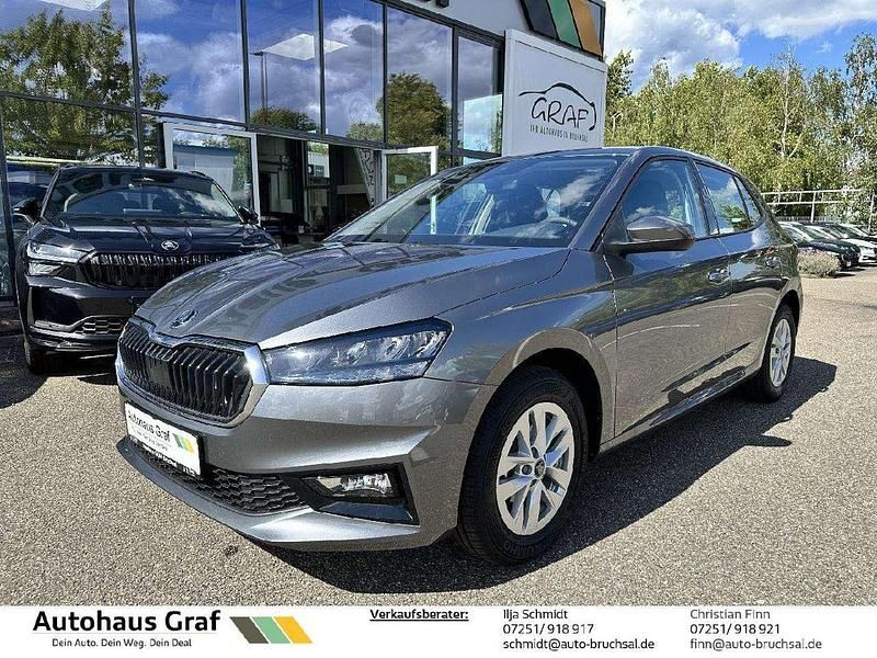 Graphitegrau metallic Gebraucht 2025 Skoda Fabia Selection Kleinwagen | 19.990 € (Fairer Preis) - Bild 1/4