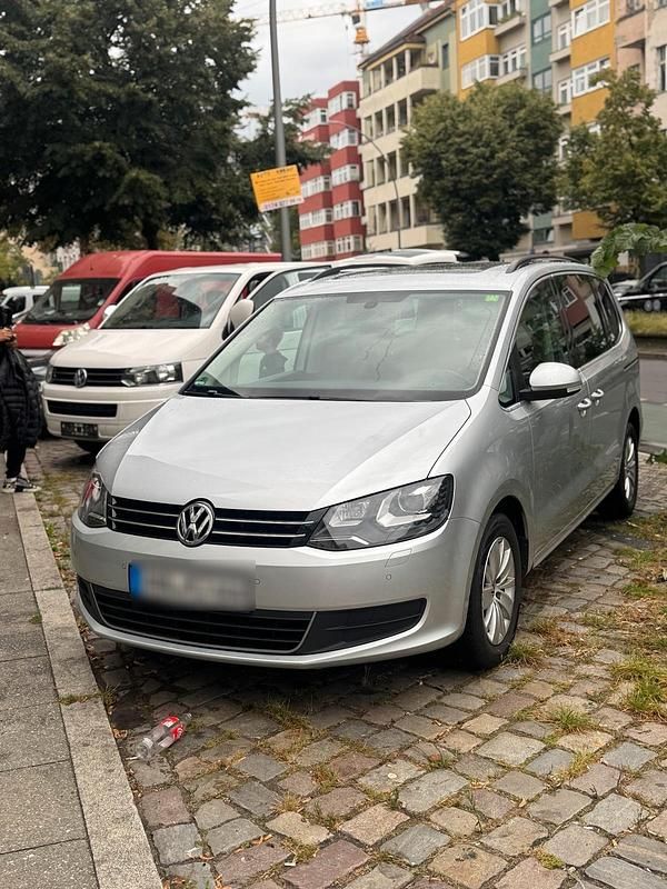 Silber Gebraucht 2012 VW Sharan Van / Kleinbus | 7.200 € (Superpreis) - Bild 1/4