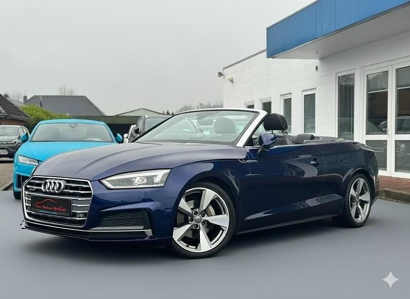 Gebraucht Audi A5 Cabriolet S-Line 190 PS (139 kW) 2019 Blau Cabrio