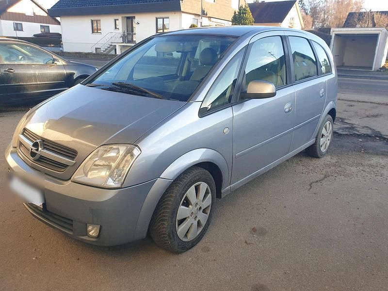 Silber Gebraucht 2004 Opel Meriva Van / Kleinbus | 950 € (Superpreis) - Bild 1/4