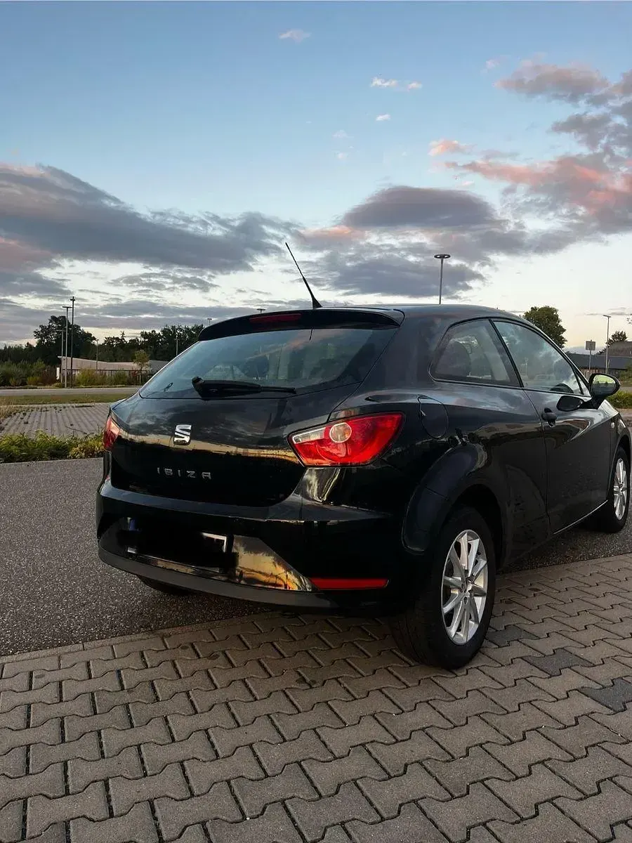 Usata Seat Ibiza SC Reference 69 CV (50 kW) 2014 Nero Utilitaria