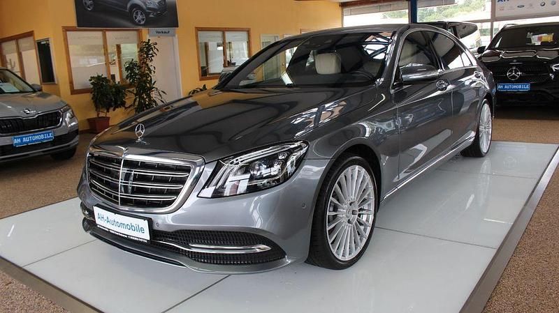 Grau Gebraucht 2018 Mercedes S350 Limousine | 43.880 € (Superpreis) - Bild 1/4