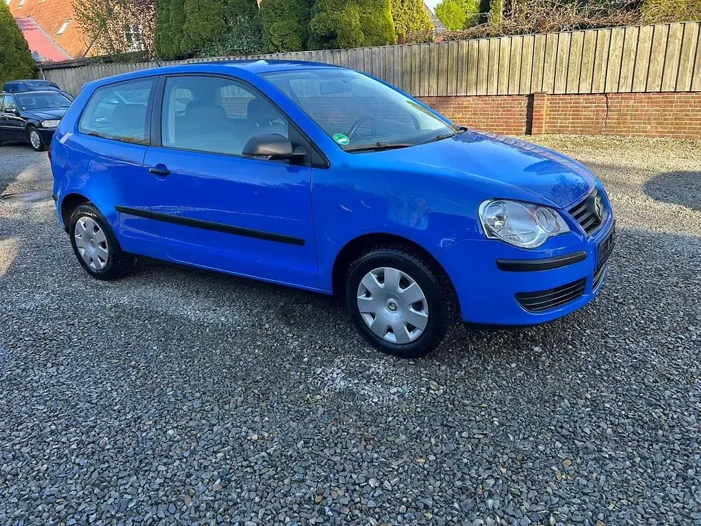 Gebraucht VW Polo Trendline 60 PS (44 kW) 2008 Blau Kleinwagen