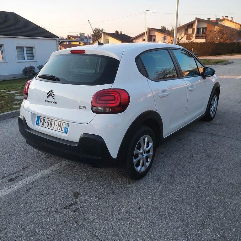 Gebraucht Citroën C3 Feel 102 PS (75 kW) 2020 Weiß Kleinwagen