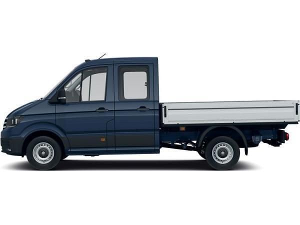 Blau (deep ocean blue) Neu 2025 VW Crafter Van | 57.458 € (Fairer Preis) - Bild 1/4