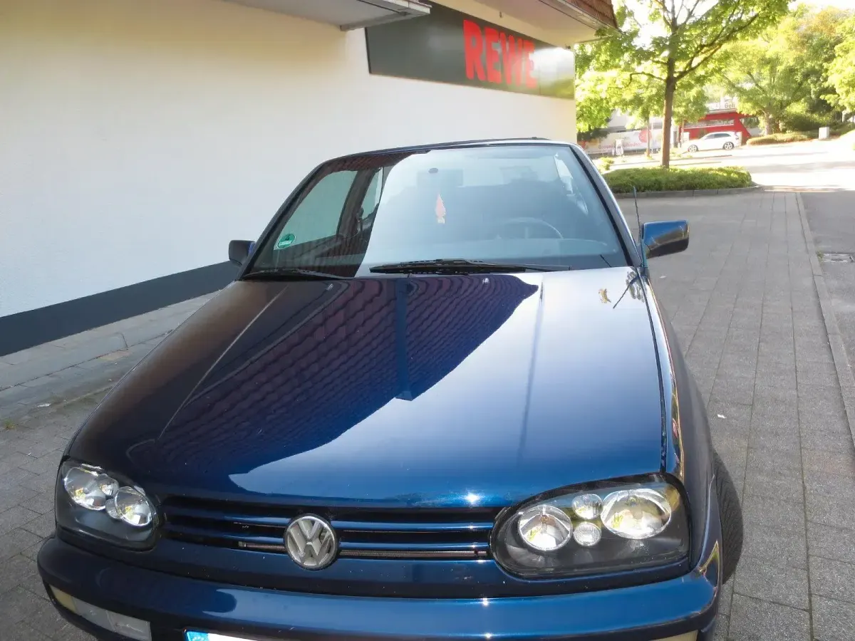 Gebraucht VW Golf Cabriolet 75 PS (55 kW) 1997 Blau Cabrio