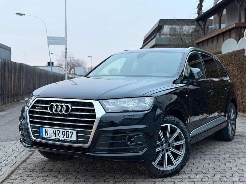 Gebraucht Audi Q7 S-Line 218 PS (160 kW) 2017 Tiefschwarz SUV