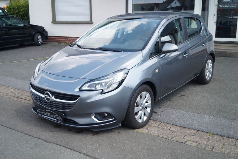 Grau Gebraucht 2017 Opel Corsa Innovation Limousine | 10.890 € (Guter Preis) - Bild 1/4