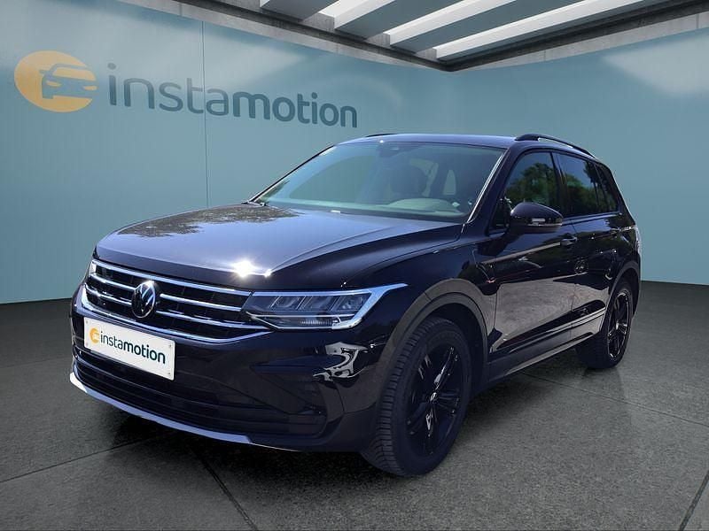 Schwarz Gebraucht 2022 VW Tiguan SUV | 27.749 € (Superpreis) - Bild 1/4