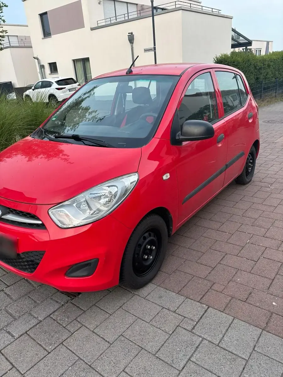 Brugt Hyundai i10 69 HK (50 kW) 2012 Rød Hatchback