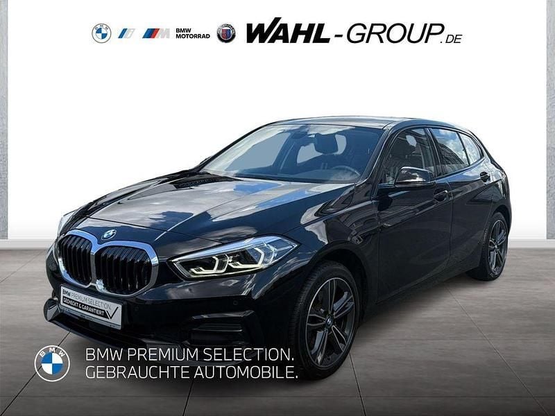Schwarz Gebraucht 2022 BMW 118 Sport Line Kleinwagen | 21.890 € (Fairer Preis) - Bild 1/4